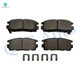 Rear Brake Pads For 2010-2017 GMC Terrain, 2007-2017 Equinox, 2008-2010 Saturn Vue, 2007-2009 Suzuki XL-7, 2012-2015 Chevy Captiva Sport, 2007-2009 Pontiac Torrent, Set of 4 Ceramic Brake Pads