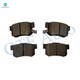 Front Rear Brake Pads for 2003-2007 Honda Accord, 2012-2015 Honda Civic, 2013-2015 Acura ILX, Set of 8 Ceramic Brakes Pads