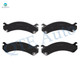 Front-Rear Brake Pads For 2006-2011 Cadillac DTS, 2005 Cadillac Deville, Set of 8 Ceramic Brake Pads