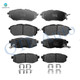 Front Rear Brake Pads for 2006 2007 Subaru B9 Tribeca, 2008-2012 Subaru Tribeca, 2010 2011 Subaru Legacy, 2010 2011 Subaru Outback, Set of 8 Ceramic Brakes Pads