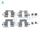 Front Rear Brake Pads for 2007-2009 Lexus RX350, 2004-2006 Lexus RX330, 2006-2008 Lexus RX400H, 2006 2007 Toyota Highlander, Set of 8 Ceramic Brakes Pads