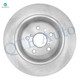 Rear Disc Brake Rotors For 2012-2017 Toyota Camry, 2013-2018 Lexus ES350, 2013-2018 Toyota Avalon, 2013-2018 Lexus ES300H, 281mm Automotive Replacement Brake Rotors