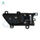 Pair of 2 Front-Rear Left Inside Door Handle For 2007-2012 Hyundai Veracruz
