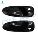 Pair of 2 Front Left-Right Outer Door Handle For 1992-1995 Honda Civic