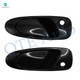 Pair of 2 Front Left-Right Outer Door Handle For 1992-1995 Honda Civic