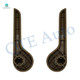 Set of 4 Front Left-Right Seat Recliner Handle For 2007-2013 Chevrolet Avalanche
