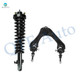 Front Right Upper Control Arm Ball Joint-Quick Complete Strut-Coil Spring Assembly For 1994-1997 Honda Accord
