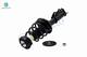 Set of 3 Front Left Lower Control Arm Ball Joint-Wheel Hub Bearing Assembly-Quick Complete Strut-Coil Spring Assembly For 2010 Buick Allure AWD