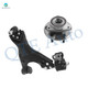 Front Left Lower Control Arm Ball Joint-Wheel Hub Bearing Assembly For 2007-2010 Saturn Outlook
