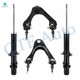 Set of 4 Front Upper Control Arm Ball Joint-Suspension Strut Assembly For 1997-1999 Acura CL