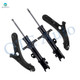 Set of 4 Front Lower Control Arm Ball Joint-Suspension Strut Assembly For 2011-2016 Hyundai Elantra