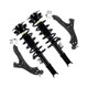Set of 4 Front Lower Control Arm Ball Joint-Quick Complete Strut-Coil Spring Assembly For 2006 2007 Saturn VUE