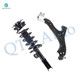 Front Right Lower Control Arm Ball Joint-Quick Complete Strut-Coil Spring Assembly For 2006 2007 Saturn VUE V6
