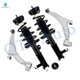 Set of 4 Front Lower Control Arm Ball Joint-Quick Complete Strut-Coil Spring Assembly For 2011-2017 Buick Regal Set of 4 Front Lower Control Arm Ball Joint-Quick Complete Strut-Coil Spring Assembly For 2011-2017 Buick Regal