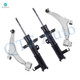 Set of 4 Front Lower Control Arm Ball Joint-Suspension Strut Assembly For 2013-2015 Chevrolet Malibu