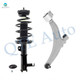 Front Right Lower Control Arm Ball Joint-Quick Complete Strut-Coil Spring Assembly For 2013-2015 Chevrolet Malibu
