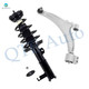 Front Left Lower Control Arm Ball Joint-Quick Complete Strut-Coil Spring Assembly For 2010 Buick Allure AWD Front Left Lower Control Arm Ball Joint-Quick Complete Strut-Coil Spring Assembly For 2010 Buick Allure AWD