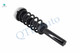 Set of 3 Front Left Lower Rearward Control Arm Ball Joint-Wheel Hub Bearing Assembly-Quick Complete Strut-Coil Spring Assembly For 2008-2014 BMW X6