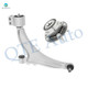 Front Left Lower Control Arm Ball Joint-Wheel Hub Bearing Assembly For 2013-2015 Chevrolet Malibu