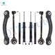 Set of 8 Front Lower Forward Control Arm Ball Joint-Suspension Strut Assembly-Rear Upper Forward Control Arm-Shock Absorber For 2006-2010 Chrysler 300 RWD