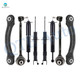 Set of 8 Front Lower Forward Control Arm Ball Joint-Suspension Strut Assembly-Rear Upper Forward Control Arm-Shock Absorber For 2007-2010 Dodge Charger