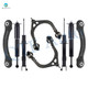 Set of 8 Front Upper Control Arm Ball Joint-Suspension Strut Assembly-Rear Upper Forward Control Arm-Shock Absorber For 2005-2008 Dodge Magnum w/ Self Leveling Suspension Set of 8 Front Upper Control Arm Ball Joint-Suspension Strut Assembly-Rear Upper Forward Control Arm-Shock Absorber For 2005-2008 Dodge Magnum w/ Self Leveling Suspension