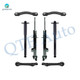 Set of 8 Front Lower Rearward Control Arm-Suspension Strut Assembly-Rear Upper Forward Control Arm-Complete Shock Absorber Kit For 2009 2010 Dodge Challenger