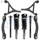 Set of 8 Front Lower Control Arm Ball Joint-Quick Complete Strut-Coil Spring Assembly-Rear Upper Forward Control Arm-Complete Shock Absorber Kit For 2005-2010 Chrysler 300