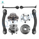 Set of 8 Front Lower Forward Control Arm Ball Joint-Wheel Hub Bearing Assembly-Rear Upper Forward Control Arm-Wheel Hub Bearing Assembly For 2005-2008 Dodge Magnum