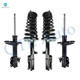 Set 4 Front Strut-Rear Quick Complete Strut-Coil Spring For 1995 1996 Toyota Camry L4 2.2L