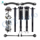 Set 12 Front Lower Forward Control Arm Ball Joint-Rear Upper Forward Control Arm-Wheel Hub Bearing-Quick Complete Strut-Complete Shock Absorber For 2006-2009 Dodge Charger