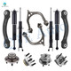 Set of 12 Front Upper Control Arm Ball Joint-Rear Upper Forward Control Arm-Wheel Hub Bearing Assembly-Suspension Strut Assembly-Shock Absorber For 2007 2008 Dodge Charger Set of 12 Front Upper Control Arm Ball Joint-Rear Upper Forward Control Arm-Wheel Hub Bearing Assembly-Suspension Strut Assembly-Shock Absorber For 2007 2008 Dodge Charger