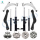 Set of 12 Front Lower Control Arm Ball Joint-Wheel Hub Bearing-Suspension Strut Assembly-Rear Upper Control Arm-Wheel Hub Bearing-Shock Absorber For 2013-2017 Buick Regal