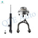 Set of 3 Front Left Upper Control Arm Ball Joint-Wheel Hub Bearing Assembly-Suspension Strut Assembly For 2011 Dodge Charger