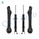 Set of 4 Front Lower Rearward Control Arm-Suspension Strut Assembly Replacement For 2005-2010 Chrysler 300