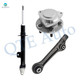 Set of 3 Front Lower Rearward Control Arm-Wheel Hub Bearing Assembly-Suspension Strut Assembly For 2015-2023 Dodge Challenger