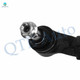 Set of 3 Front Right Lower Forward Control Arm Ball Joint-Wheel Hub Bearing Assembly-Quick Complete Strut-Coil Spring Assembly For 2011 Dodge Charger