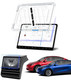 Refresh Edition Front-Rear Screen Tempered Film For 2023 2024 2025 Tesla 3
