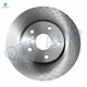 Set of 4 Front 295.9mm-Rear 281mm Brake Disc Rotors For 2008-2012 Toyota Avalon