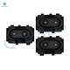 Set of 3 Front-Rear Power Window Switch Replacement For 2003-2006 Ford Expedition 1 Button