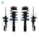 Set of 4 Front Quick Complete Strut-Coil Spring-Rear Strut For 1997-2004 Buick Regal