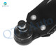 Set of 3 Front Left Lower Control Arm Ball Joint-Wheel Hub Bearing Assembly-Suspension Strut Assembly For 2004 2005 Ford Focus