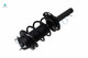 Set of 3 Front Left Lower Control Arm Ball Joint-Wheel Hub Bearing Assembly-Quick Complete Strut-Coil Spring Assembly For 2007 Ford Focus