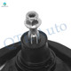 Set of 6 Front Upper Wheel Hub Bearing Assembly-Control Arm Ball Joint-Shock For 2007-2012 GMC Yukon XL 2500