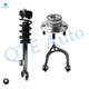 Set of 3 Front Right Upper Control Arm Ball Joint-Wheel Hub Bearing Assembly-Quick Complete Strut-Coil Spring Assembly For 2011 Chrysler 300