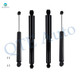 Set of 4 Front Steering Damper-Rear Shock Absorber For 2013-2019 RAM 3500