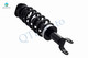 Front Right Lower Control Arm Ball Joint-Quick Complete Strut-Coil Spring Assembly Replacement For 2011-2018 RAM 1500 4WD