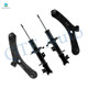Set of 4 Front Lower Control Arm Ball Joint-Suspension Strut Assembly Replacement For 2007-2013 Suzuki SX4