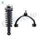 Front Left Upper Control Arm Ball Joint-Quick Complete Strut-Coil Spring Assembly Replacement For 2003-2011 Lincoln Town CAR