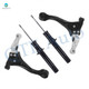 Set of 4 Front Lower Control Arm-Suspension Strut Assembly Replacement For 2006-2010 Hyundai Sonata